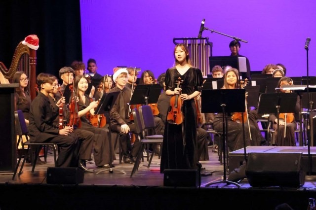 Young musicians of the San Bernardino Symphony Youth Orchestra